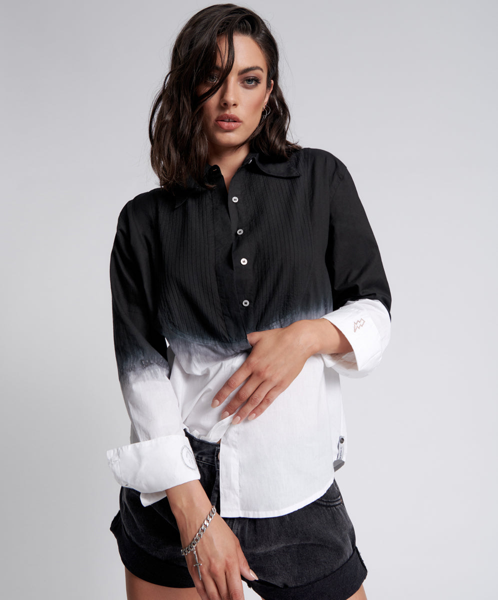 Products FADE OUT TUXEDO SHIRT