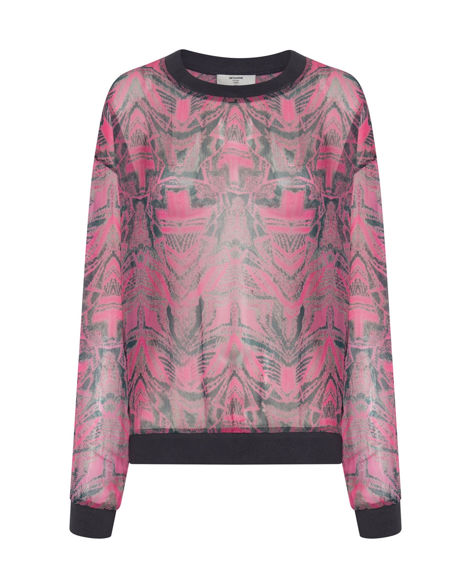 Products KALEIDOSCOPE CREW LONG SLEEVE TOP