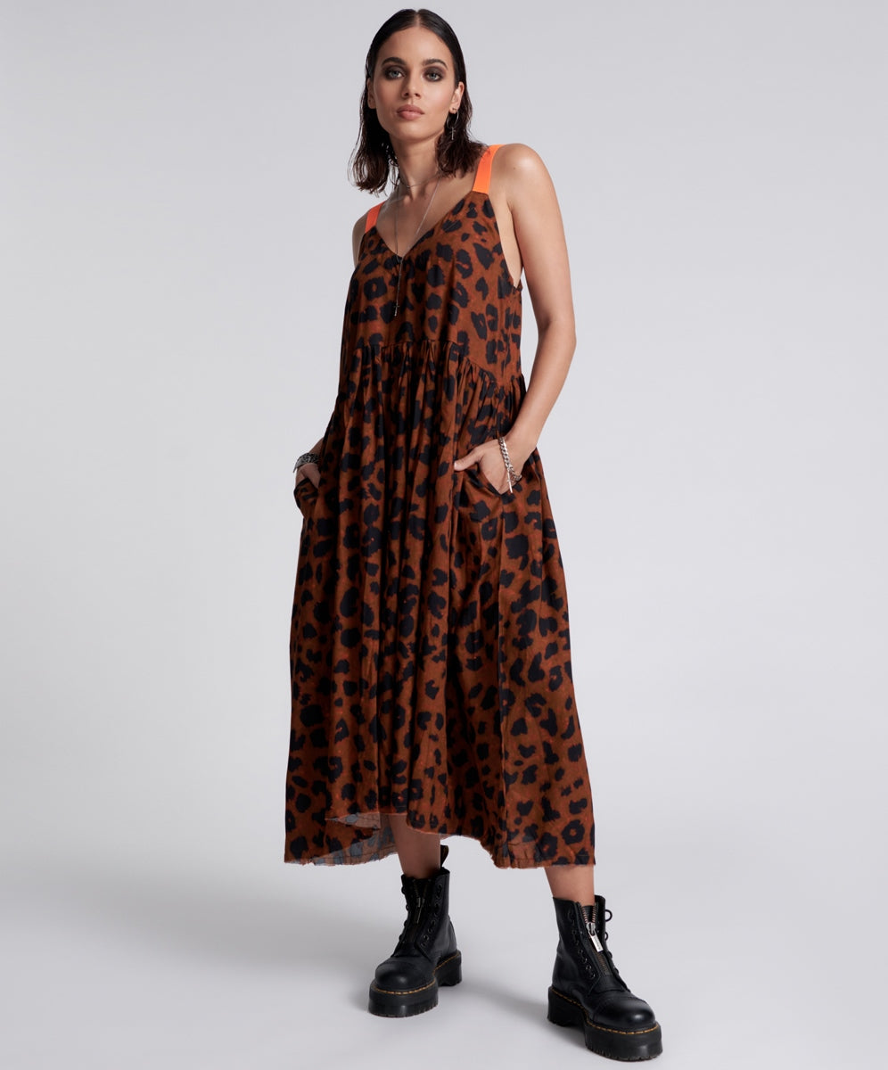 Products ANIMAL ANARCHY RUNAWAY SLIP DRESS