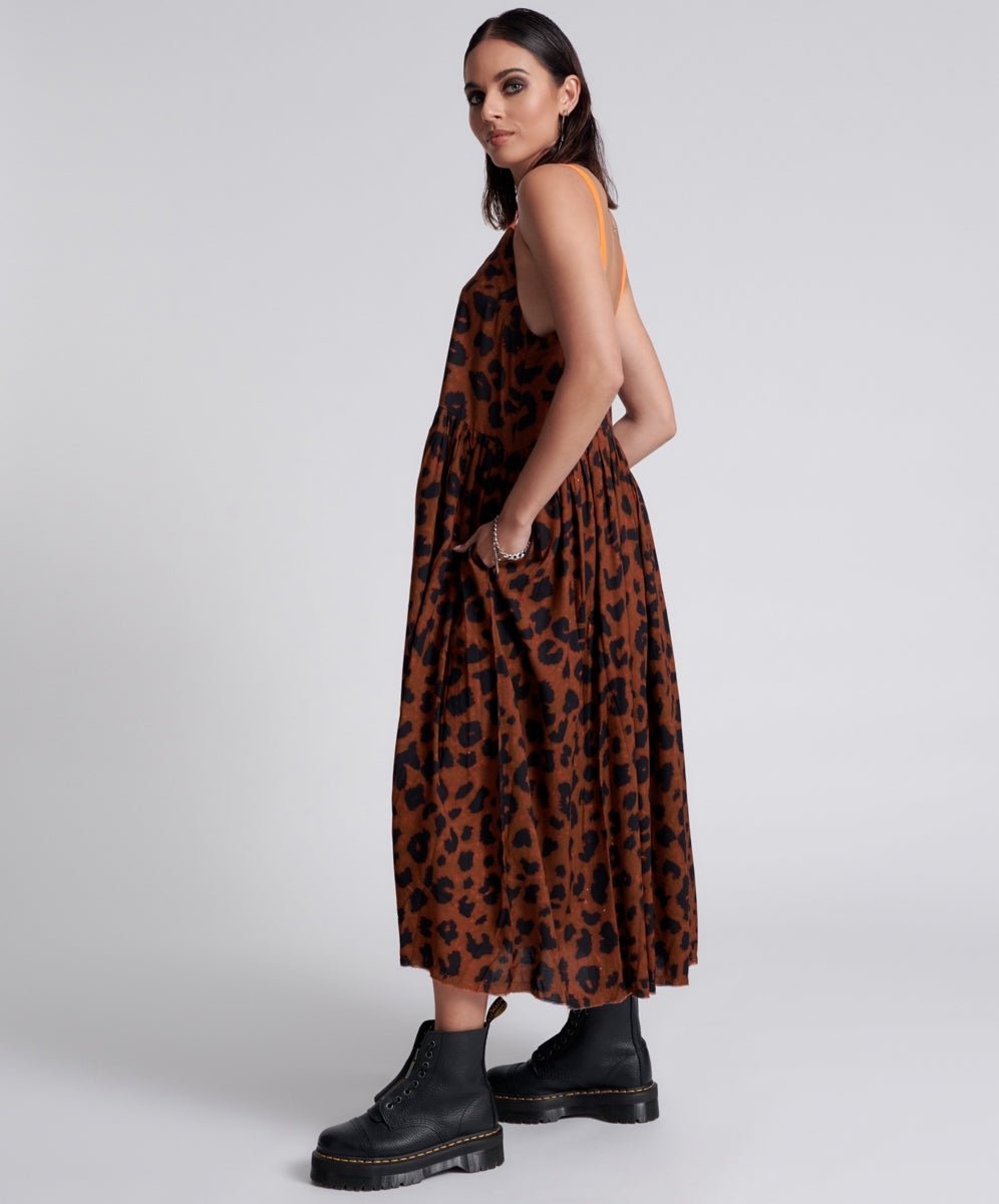 Products ANIMAL ANARCHY RUNAWAY SLIP DRESS