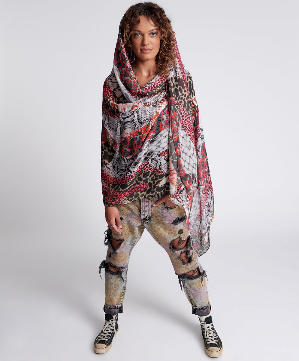 Last Stock MISFIT JUNGLE SCARF