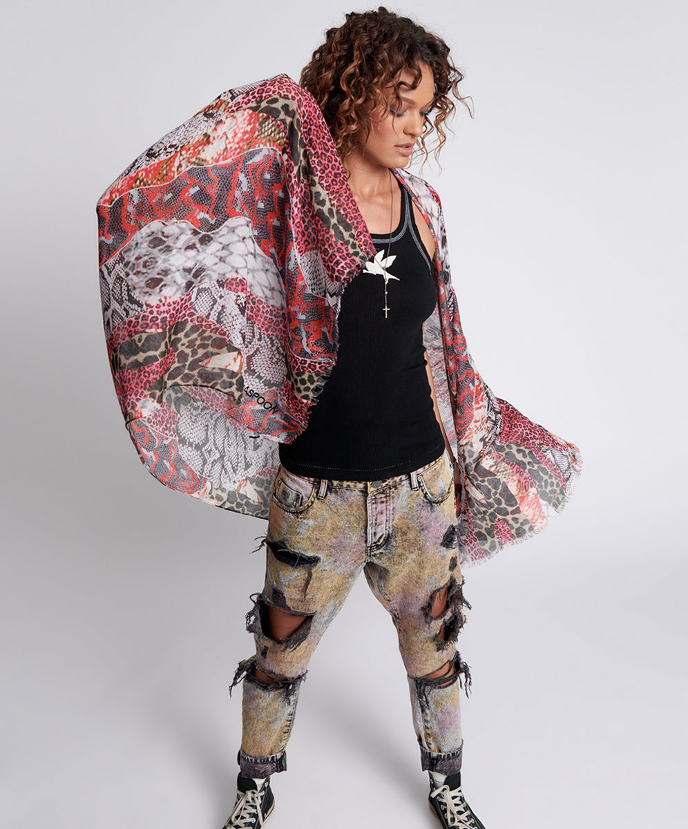 Last Stock MISFIT JUNGLE SCARF
