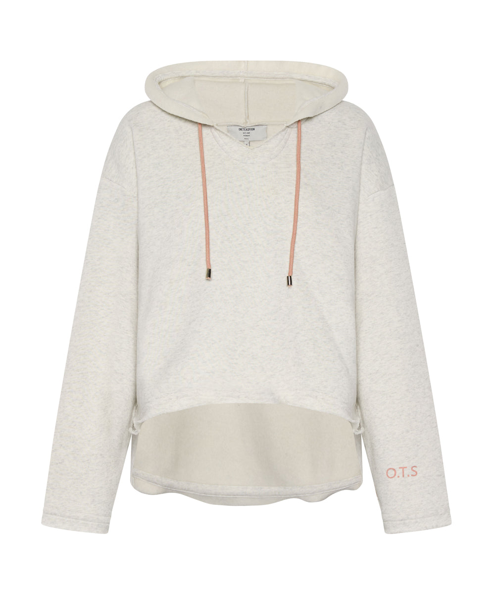 Products OTS WHITE MARL VOYAGER HOODY