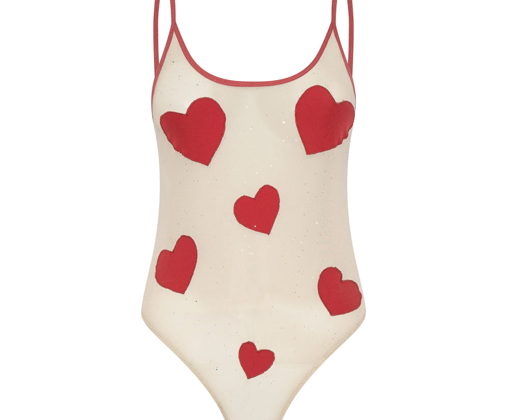 HEARTBREAKER MESH BODYSUIT