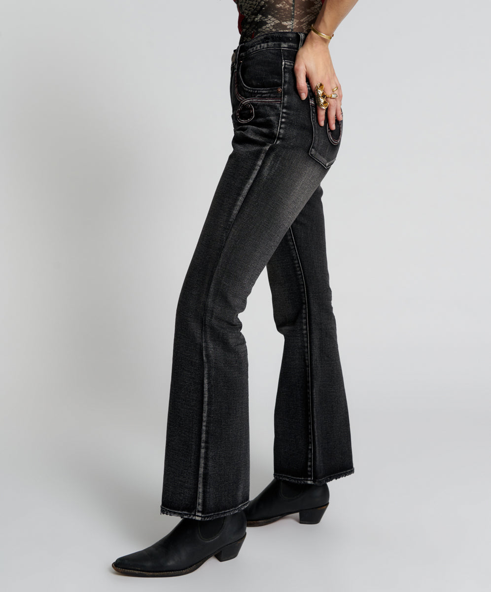Bootcut pants black clearance