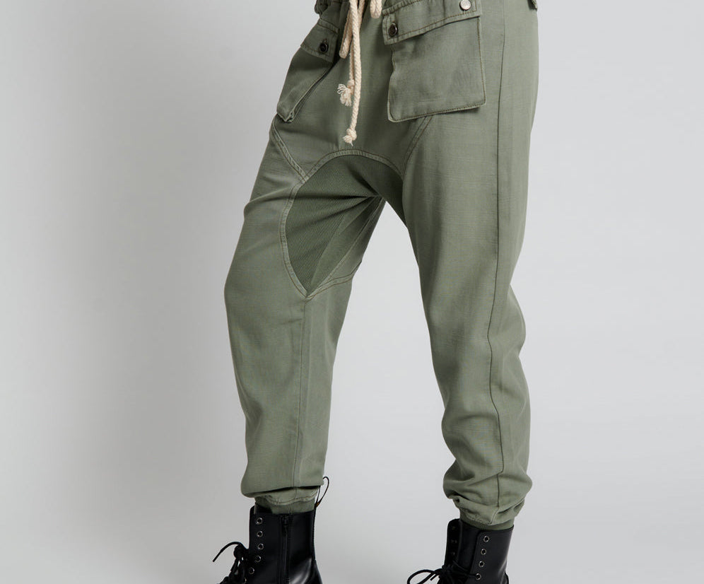 FADED KHAKI CADET PANTS