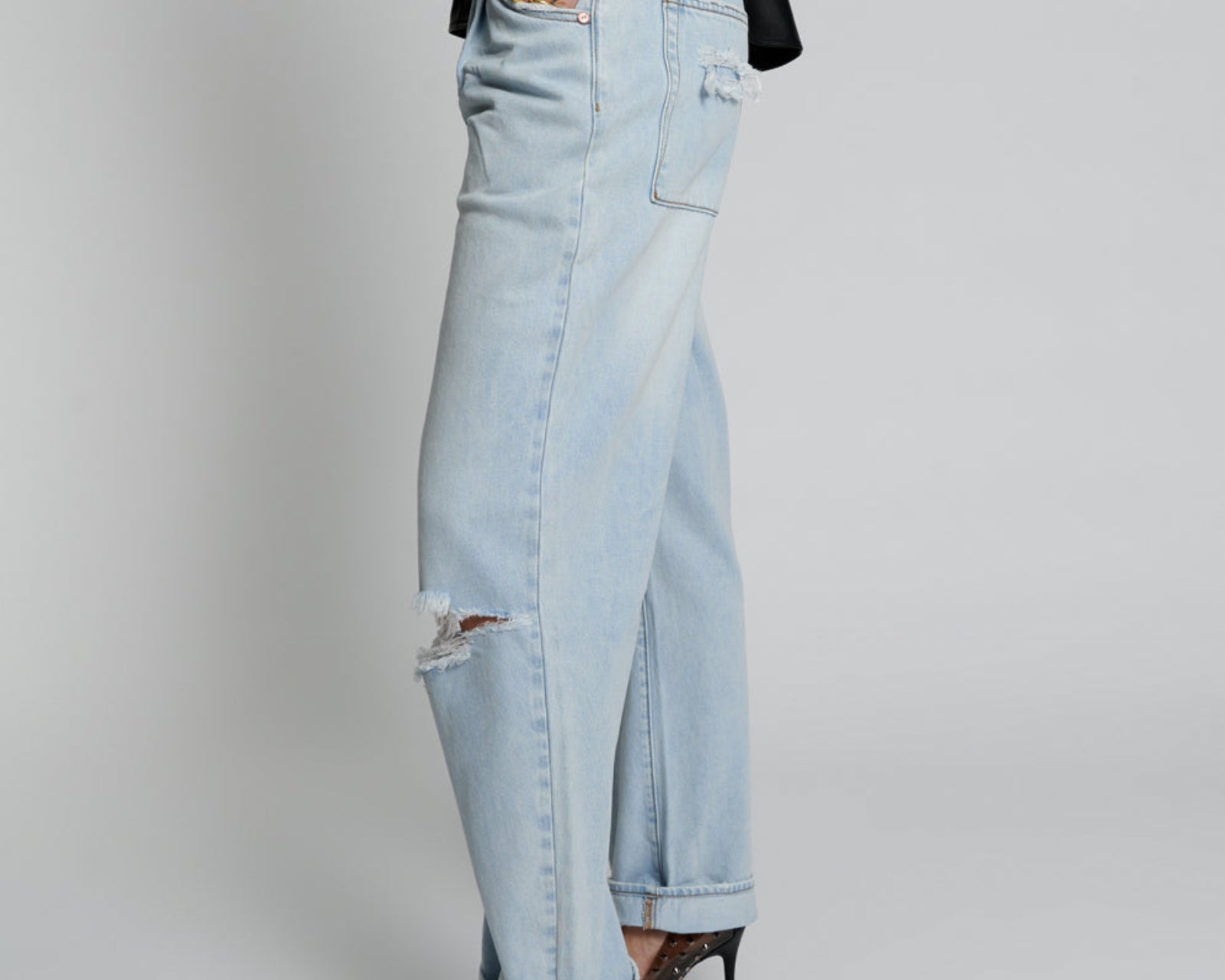 Smiths Low Waist Wide Leg Denim Jeans - Casanova