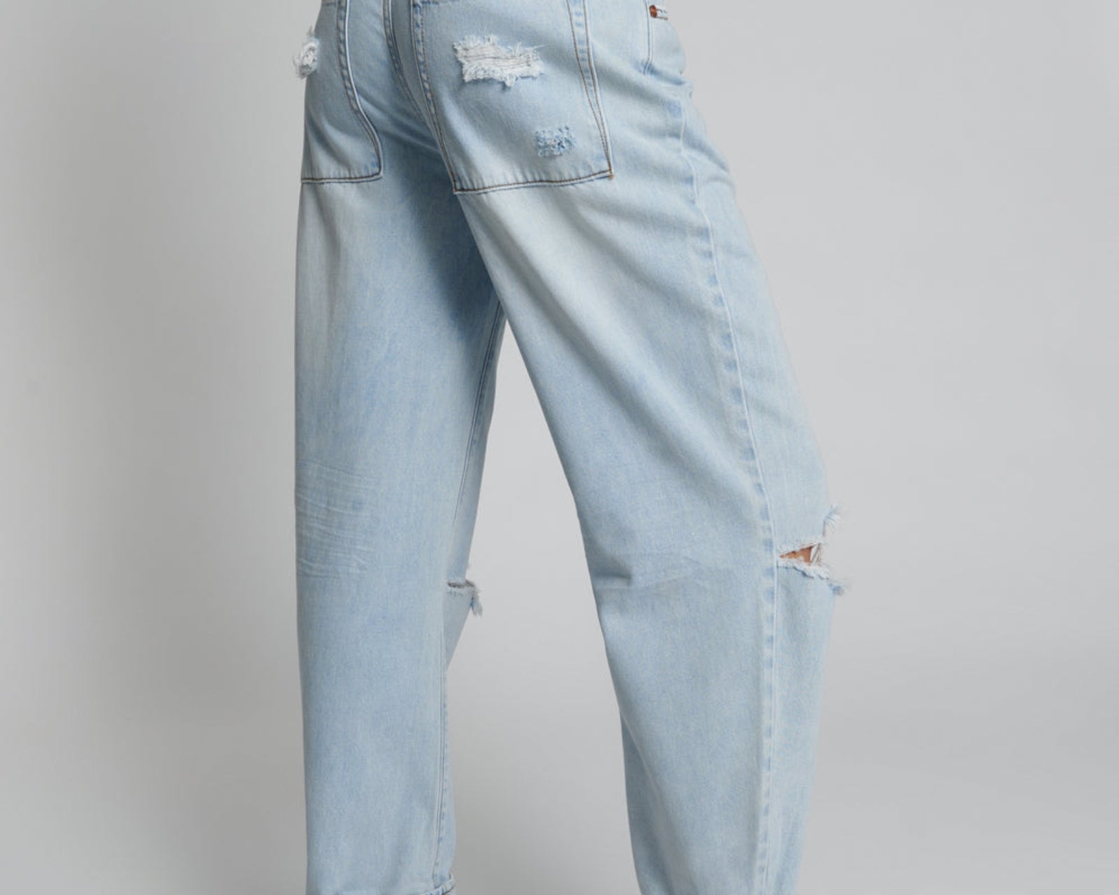 Smiths Low Waist Wide Leg Denim Jeans - Casanova