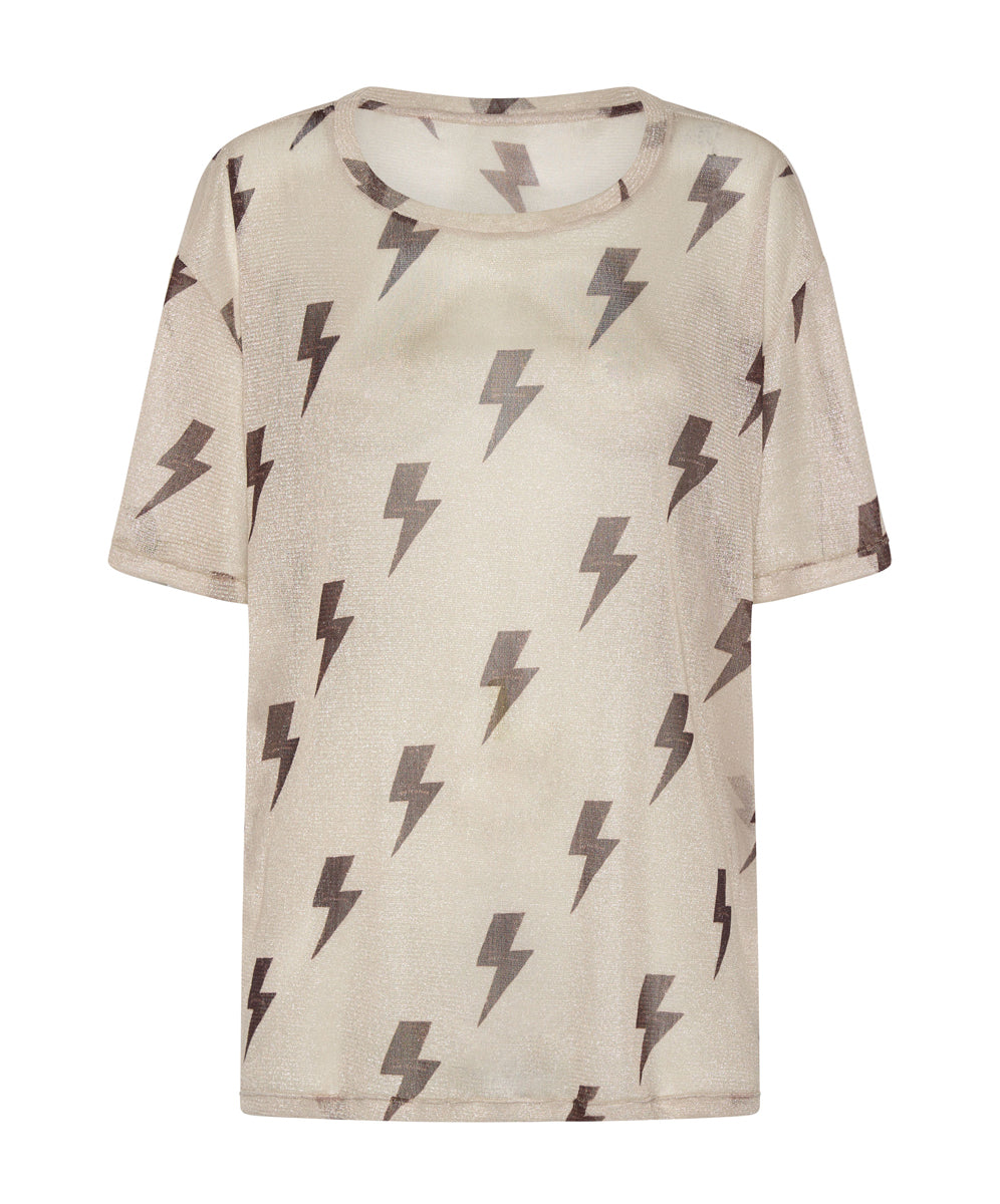 Products LIGHTNING STRIKES MESH TEE SHIRT