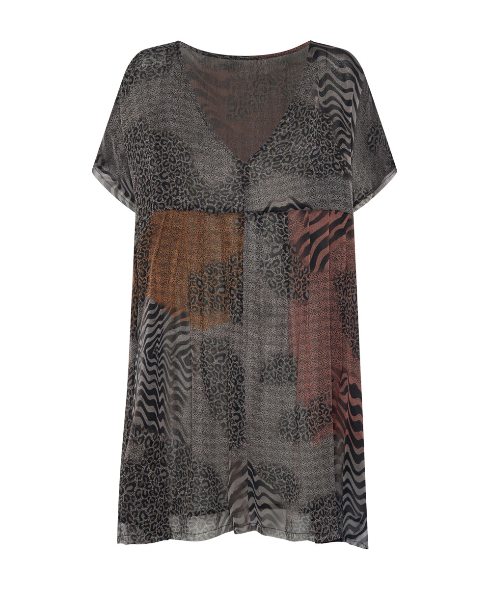 Products DILEMA OVERSIZED MINI DRESS