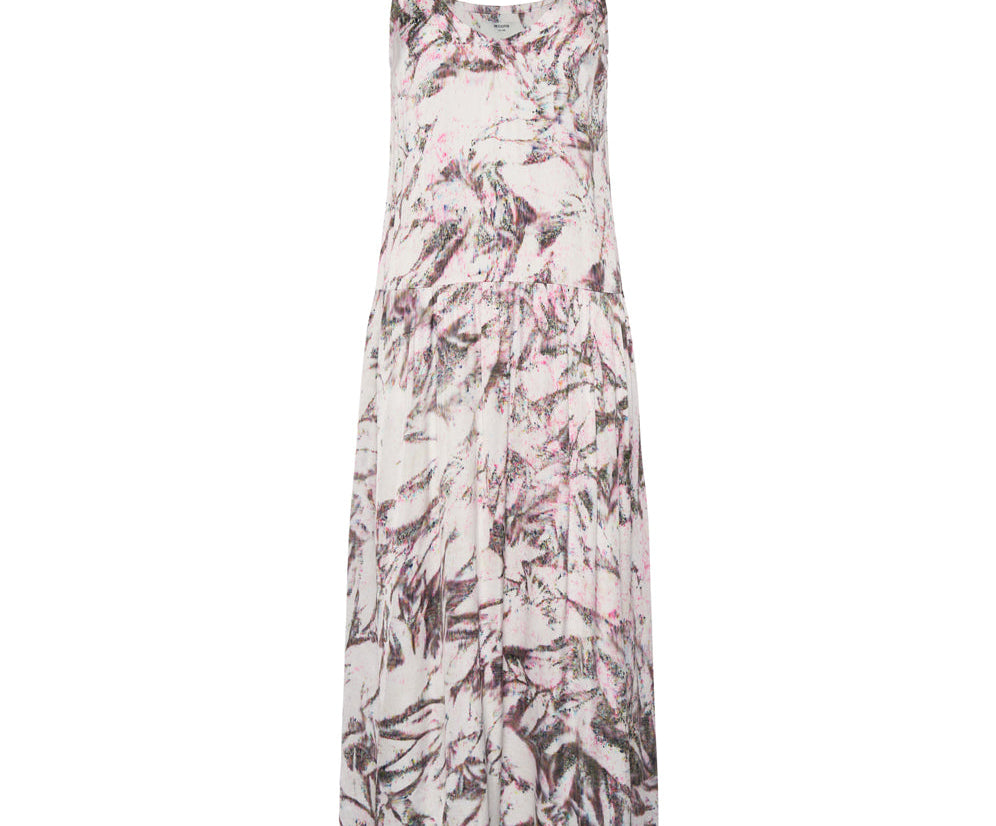 ILLUSIONS RUNAWAY HAND PRINTED CAMI DRESS