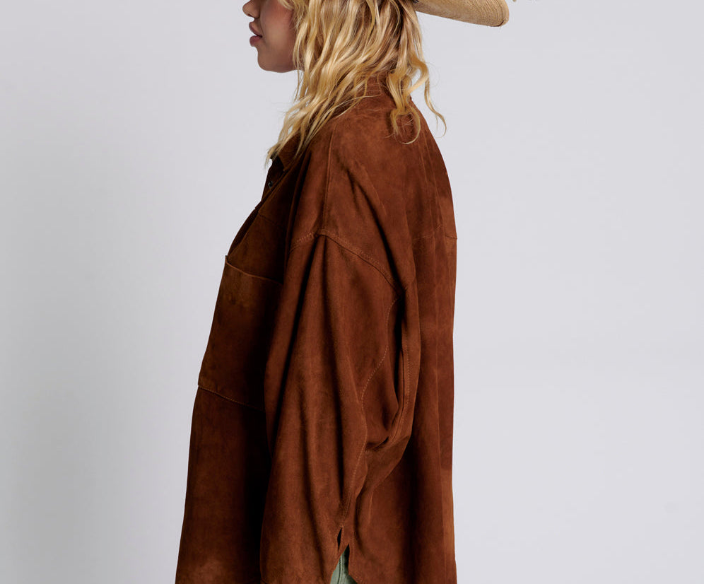 SUEDE DARIA SHACKET