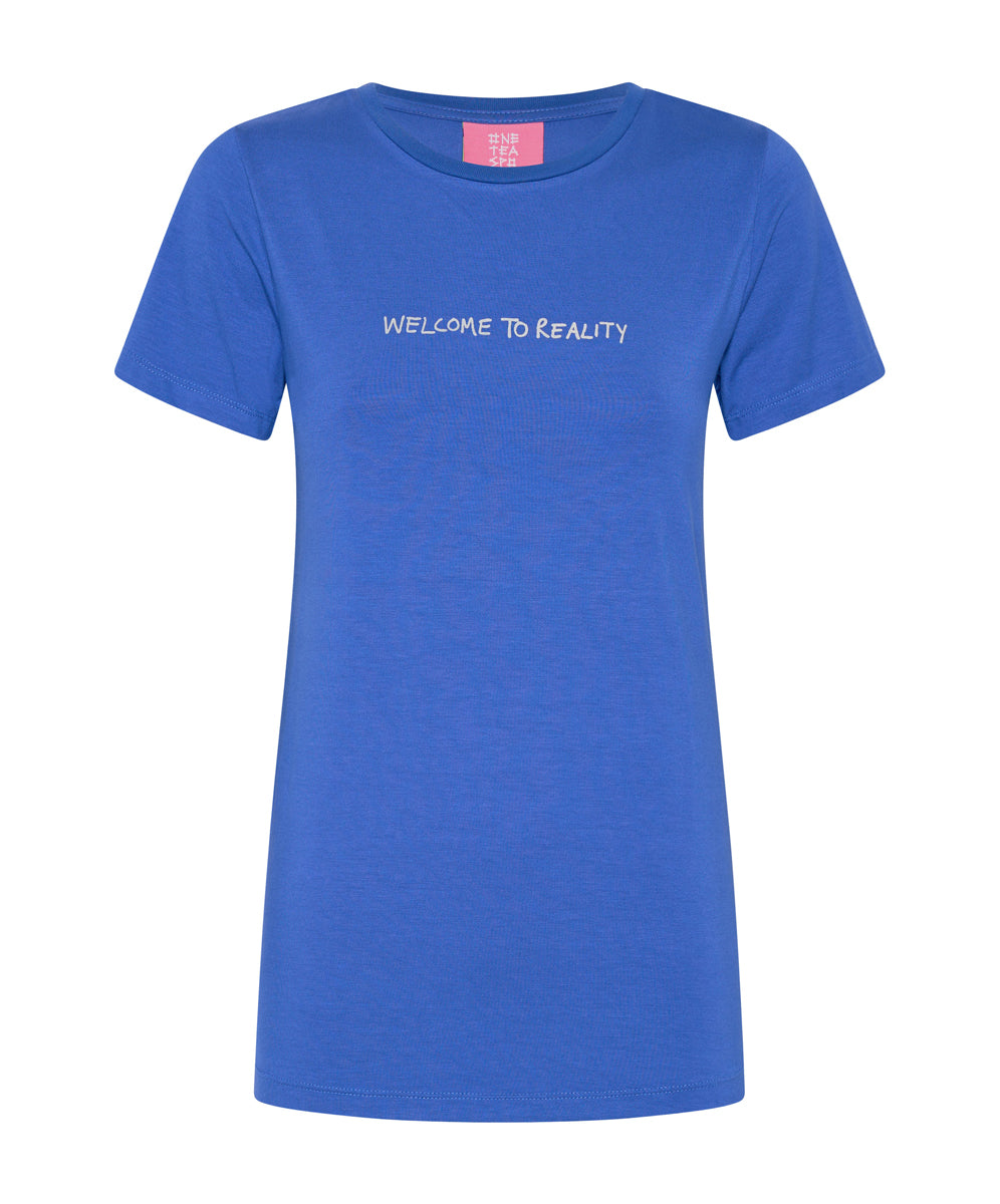 Last Stock WELCOME TO REALITY FITTED TEE