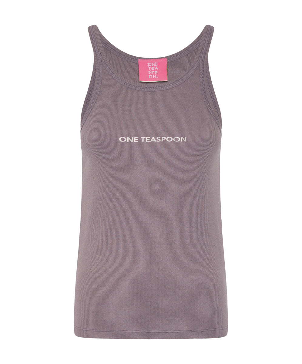 Products DUSKY ONE TEASPOON LOGO SINGLET