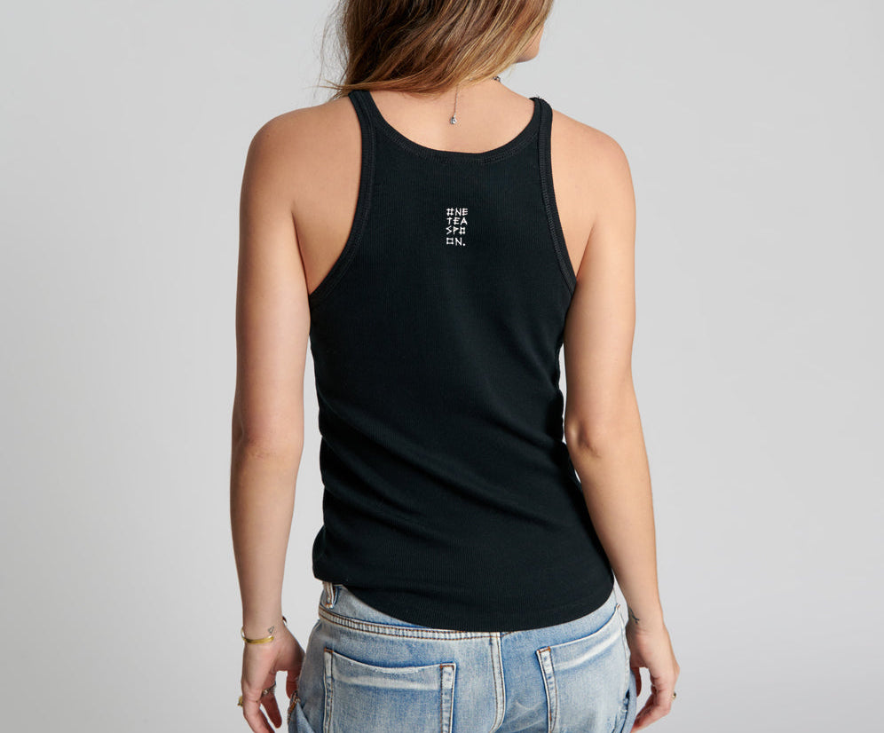 BLACK ONE TEASPOON BASIC SINGLET