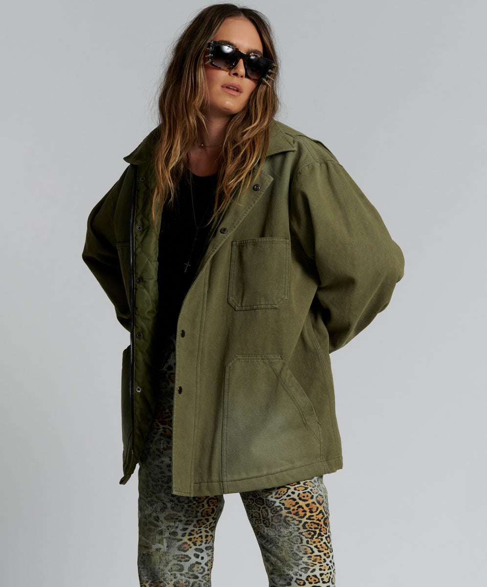 Products MY BOYFRIENDS JACKET KHAKI