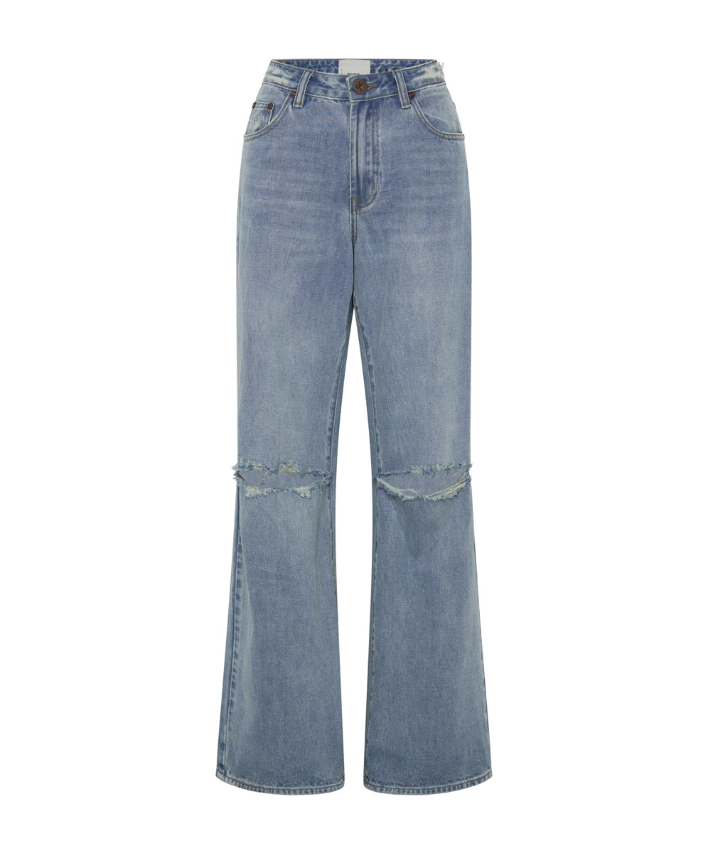 Products HENDRIXE JACKSON MID WAIST WIDE LEG JEANS
