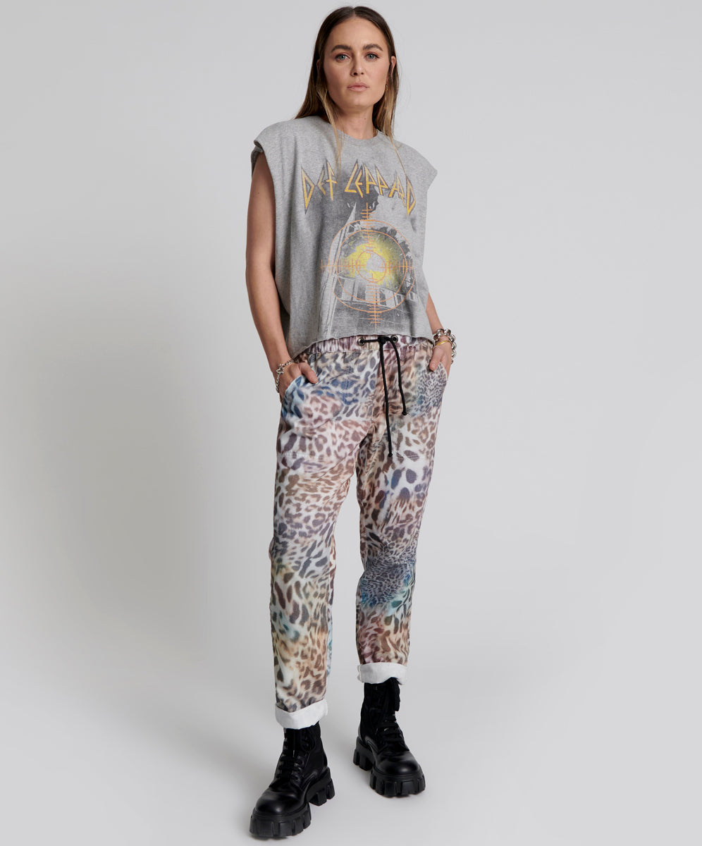 Products ANIMAL SHABBIES DRAWSTRING BOYFRIEND JEANS