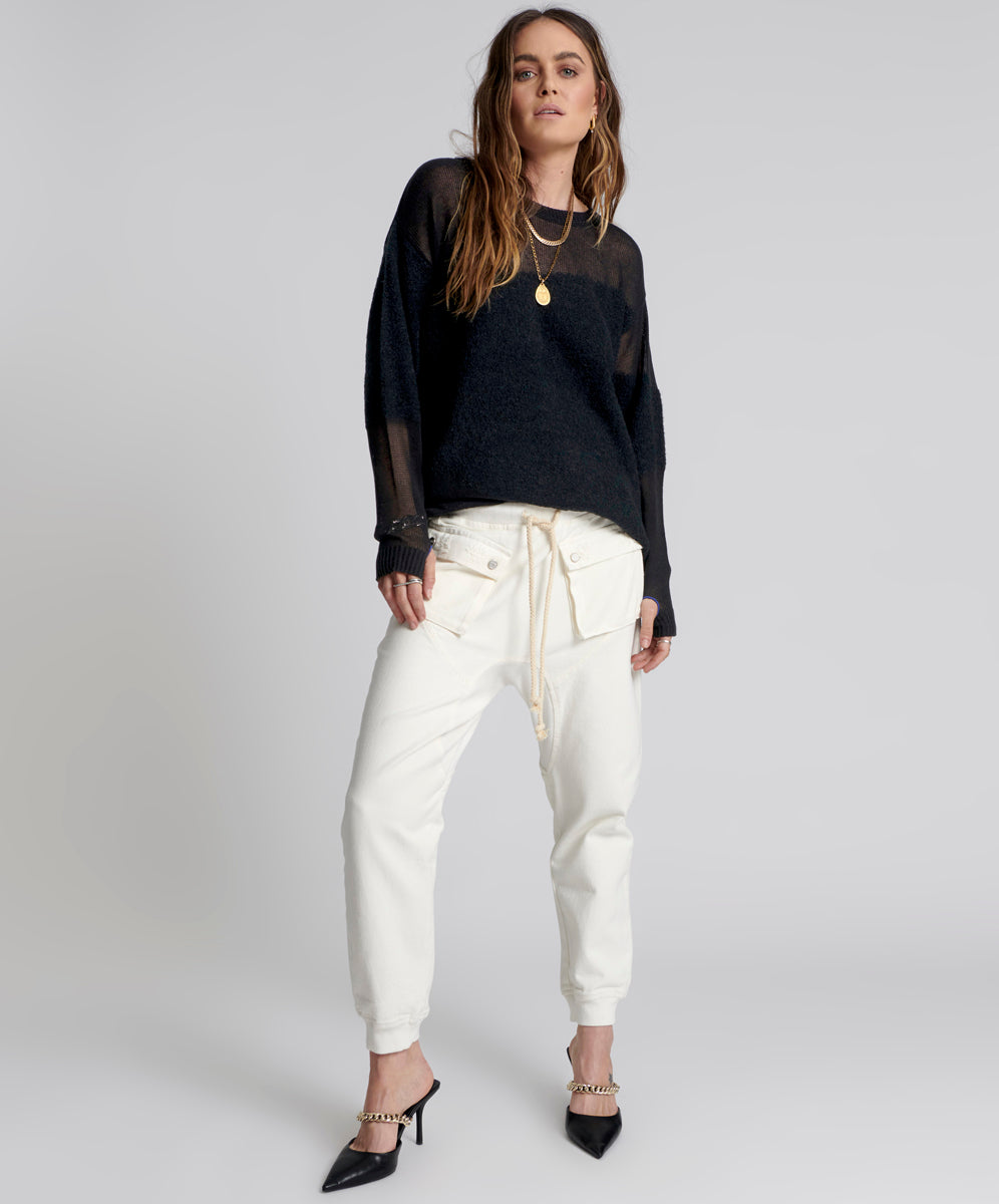 Products PEARL CADET DENIM PANTS