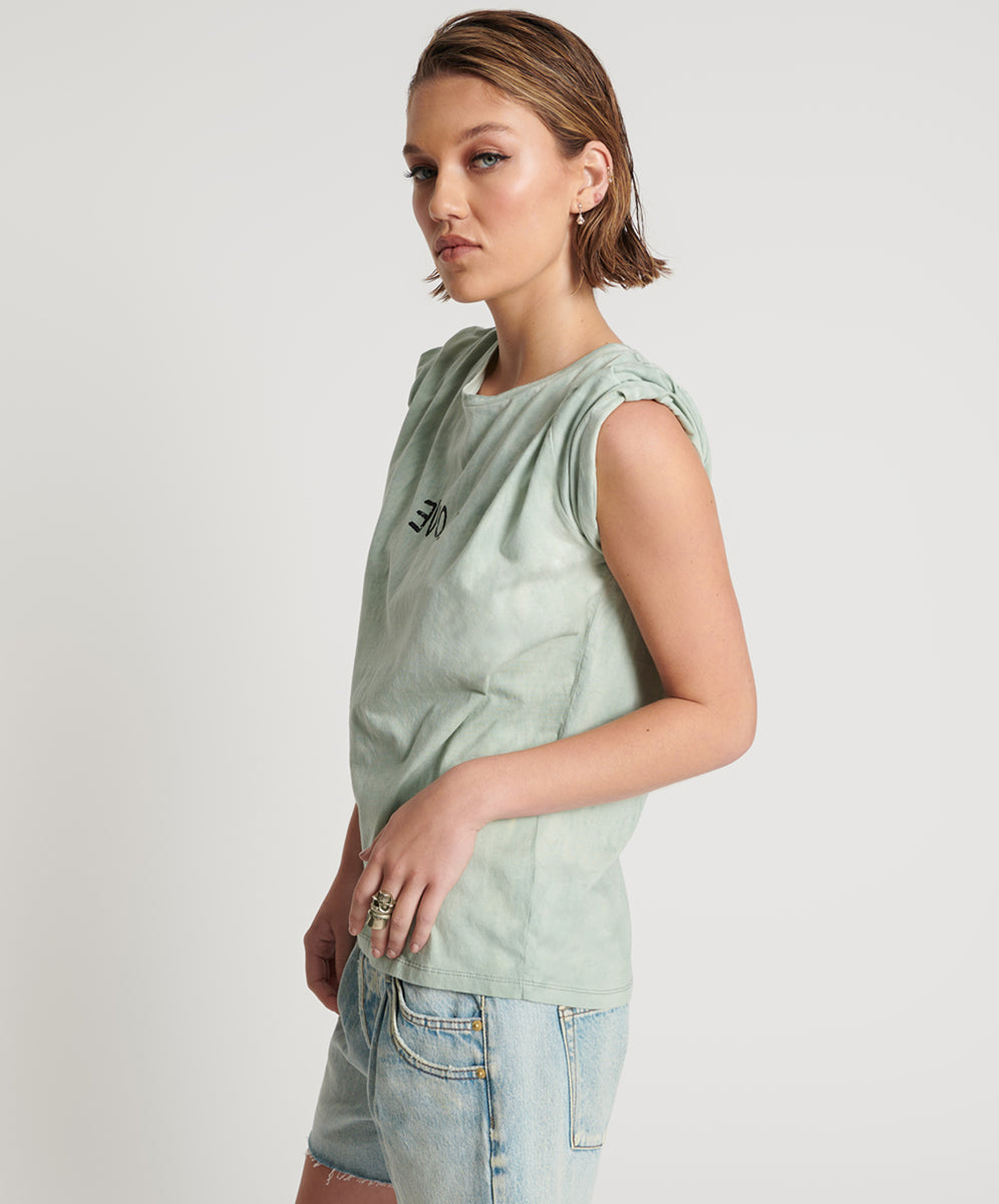 Products LOVE STAINED CREW TEE