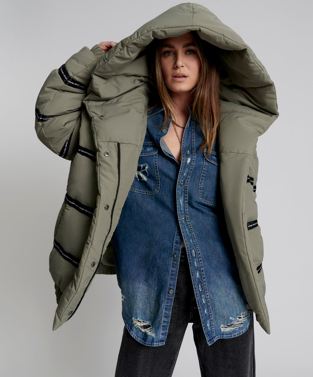 Products OT KHAKI PUFFA JACKET