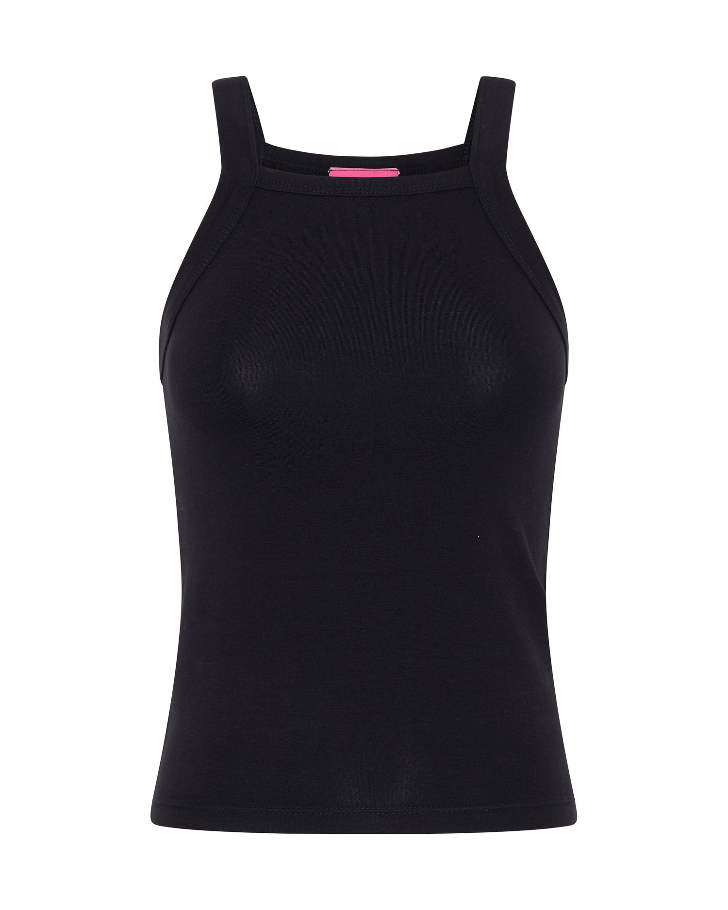 Products Miami Bamboo Logo Tank Top - Worn Black