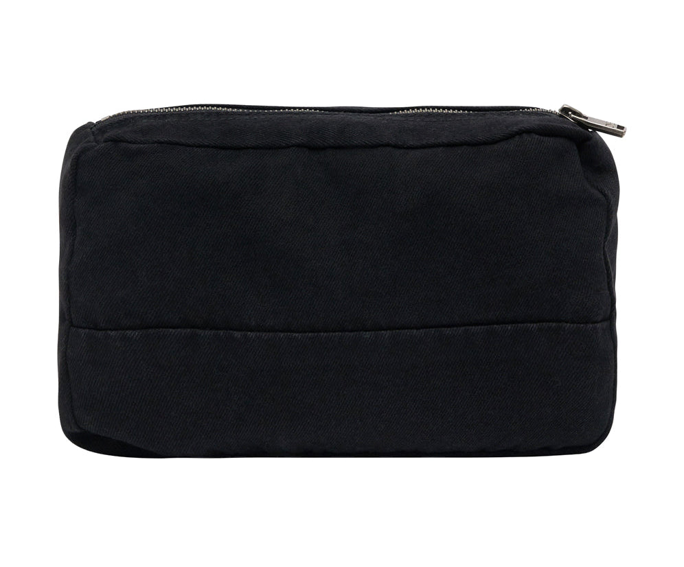 DOUBLE BASS DENIM CLUTCH