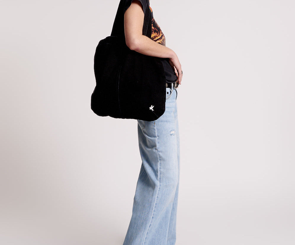 DOUBLE BASS DENIM TOTE