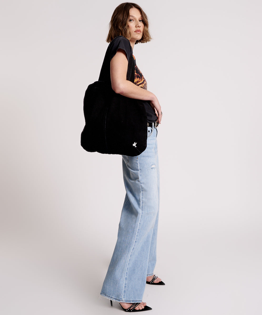 Products DOUBLE BASS DENIM TOTE