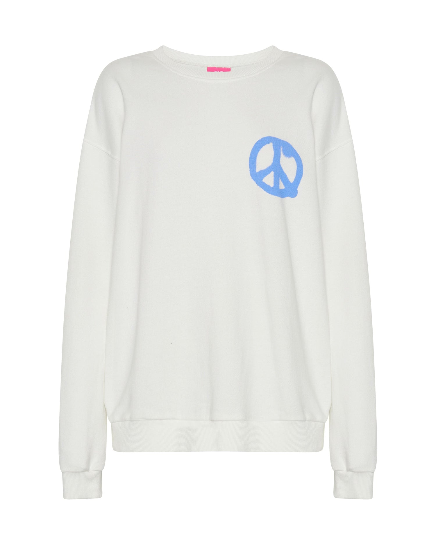 Products Get Physical Peace Sweater - White