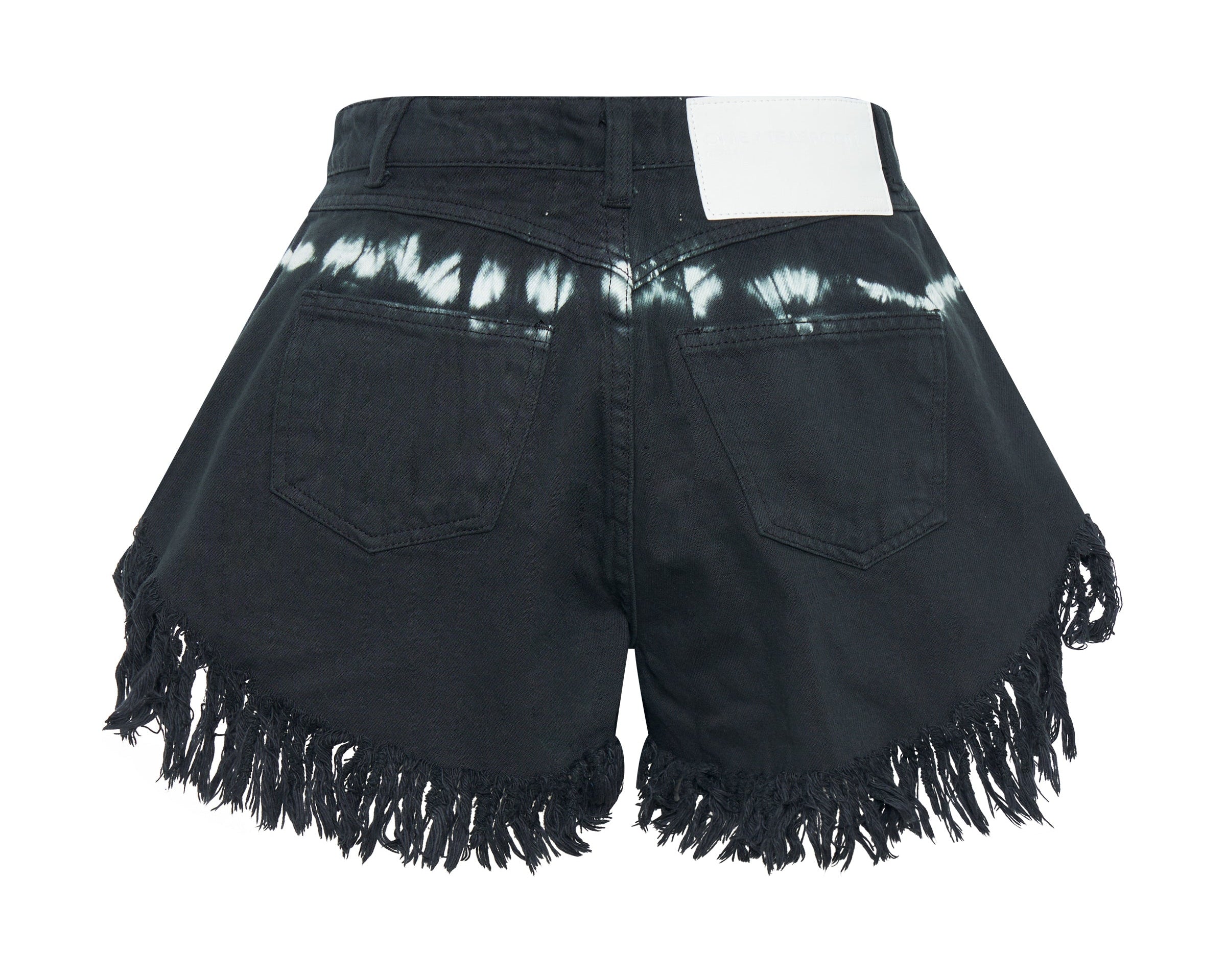 Scouts High Waist Flippy Denim Shorts - Black Magic