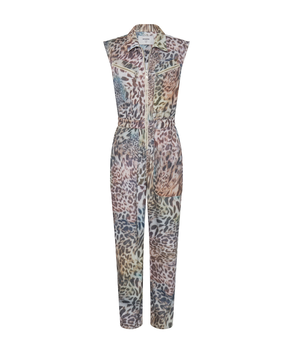 Products ANIMAL SLEEVELESS OLIVIA JUMPSUIT