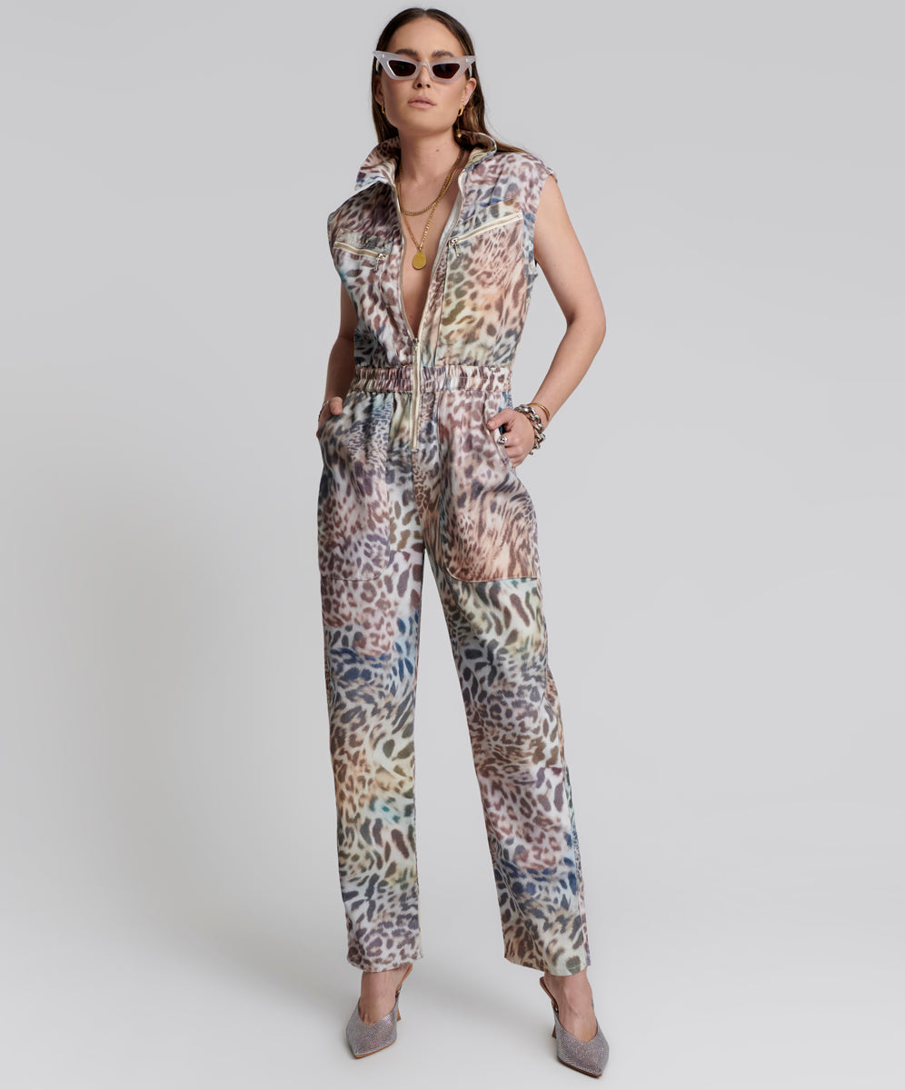 Products ANIMAL SLEEVELESS OLIVIA JUMPSUIT