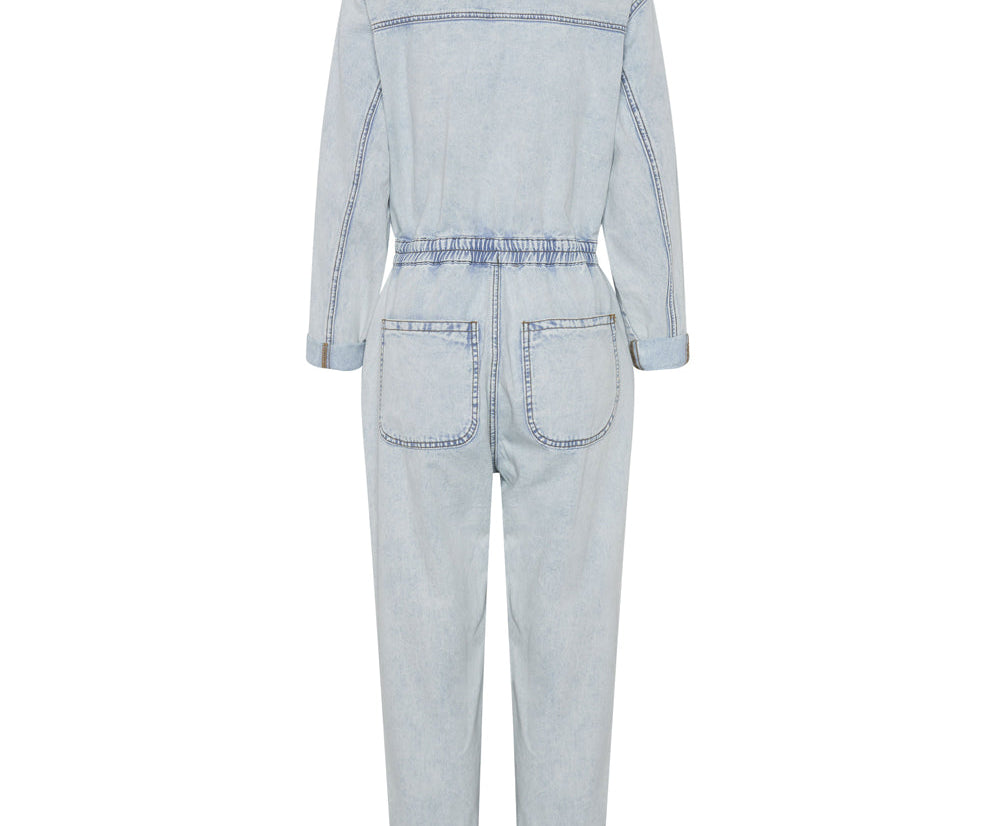 FLORENCE OLIVIA DENIM JUMPSUIT
