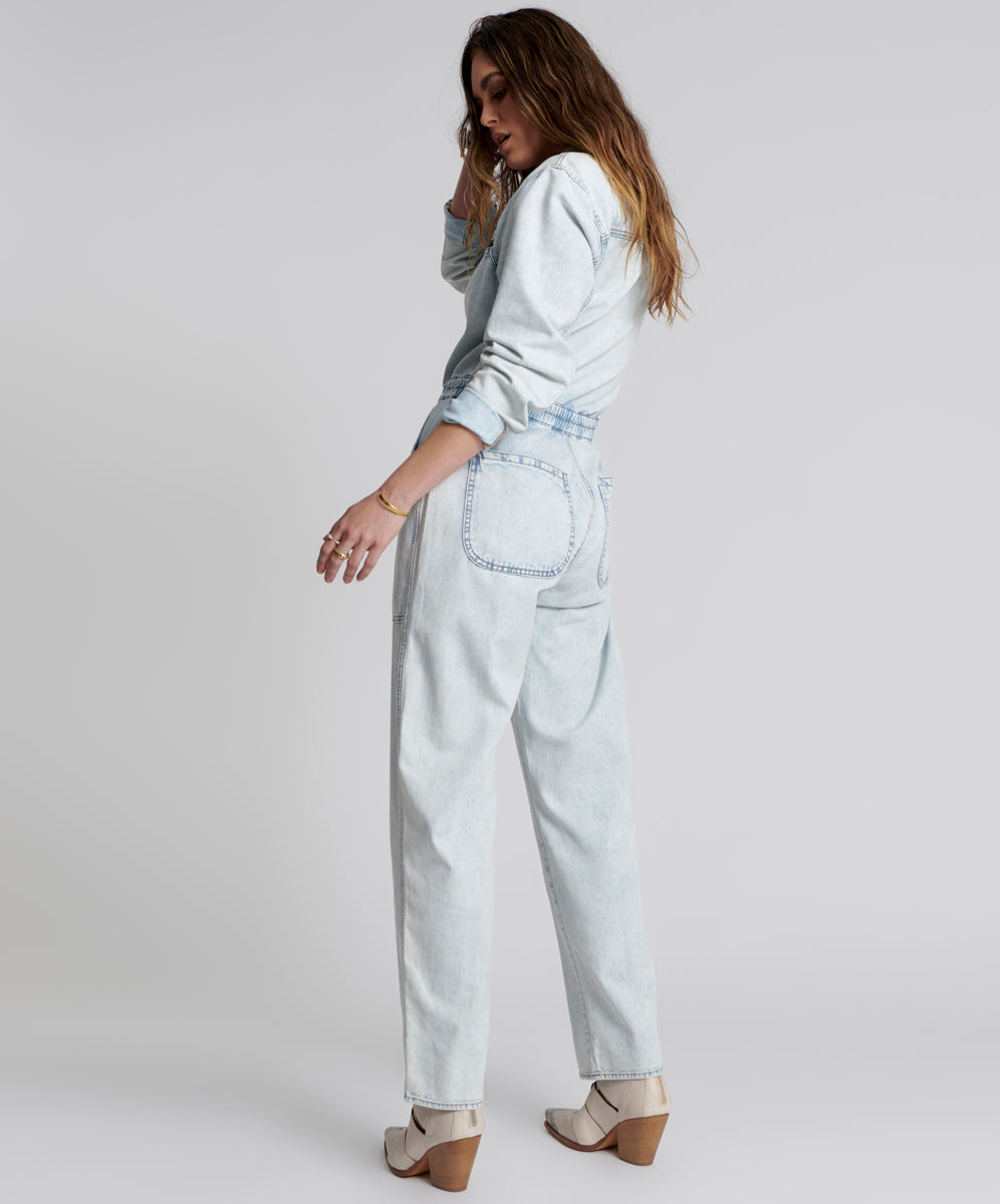 Products FLORENCE OLIVIA DENIM JUMPSUIT
