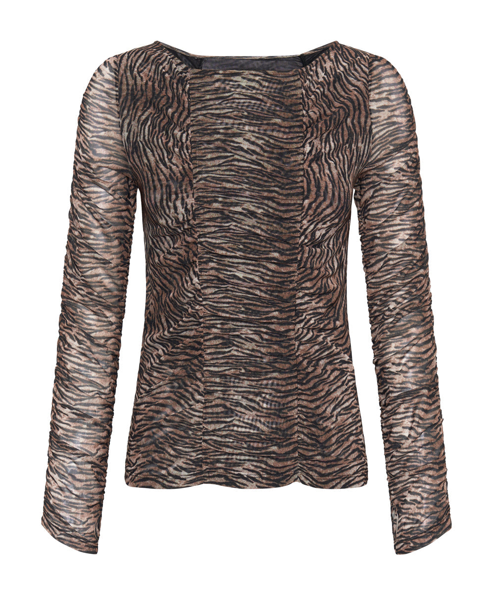 Products NIGHT FEVER MESH LONGSLEEVE TOP