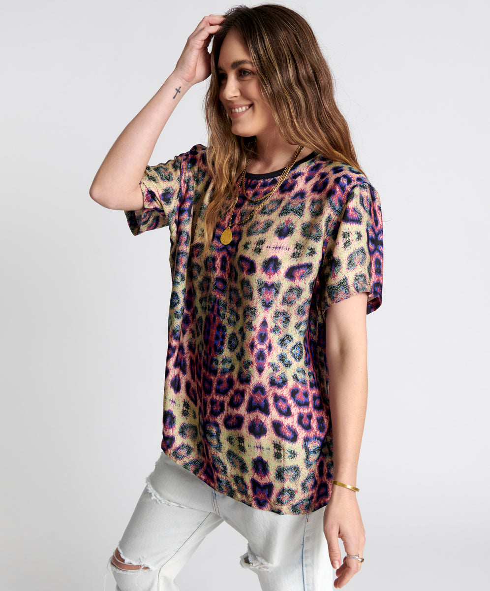 Products COLLISION SATIN TEE