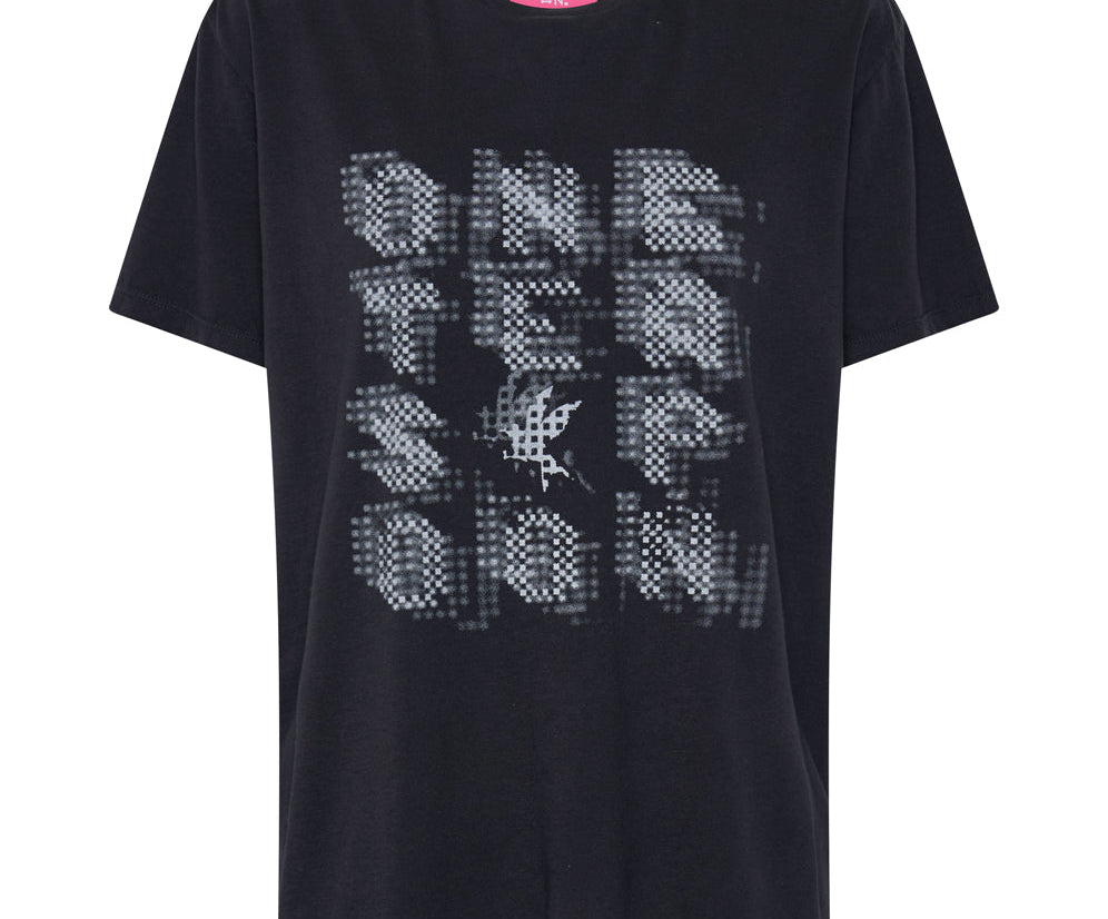 ONE TEASPOON POSTER PRINT CREW TEE