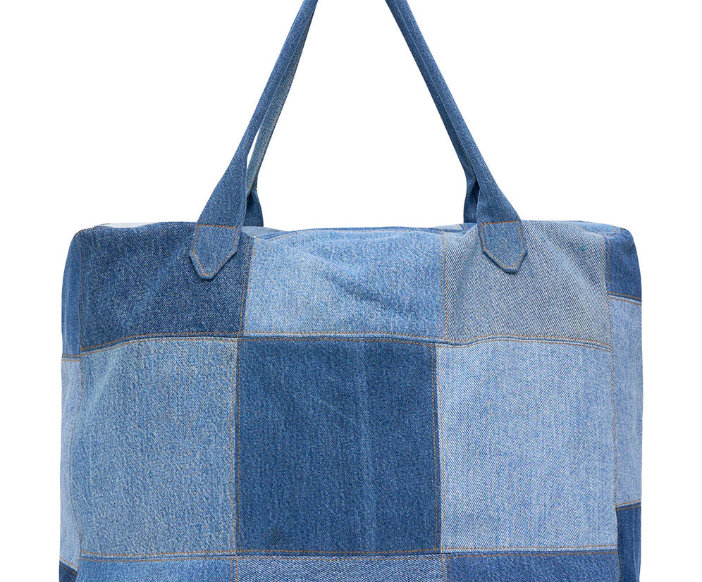 VINTAGE REWORKED PATCHWORK DENIM BAG