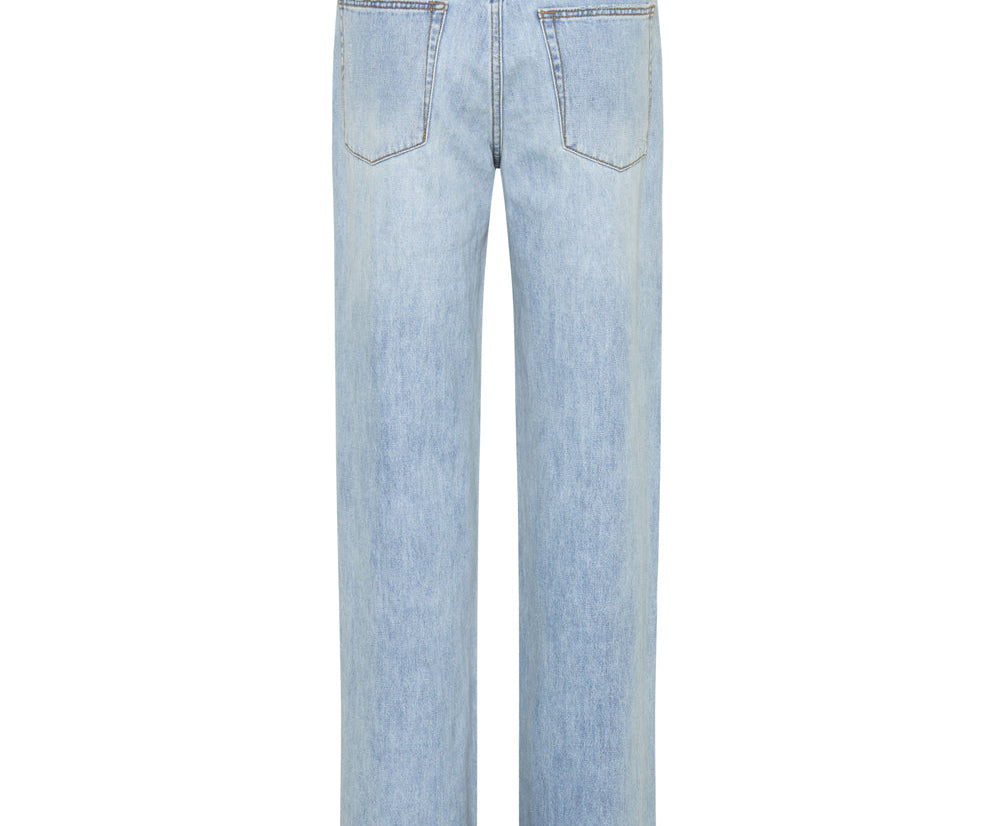 HENDRIXE JACKSONS MID WAIST WIDE LEG JEANS