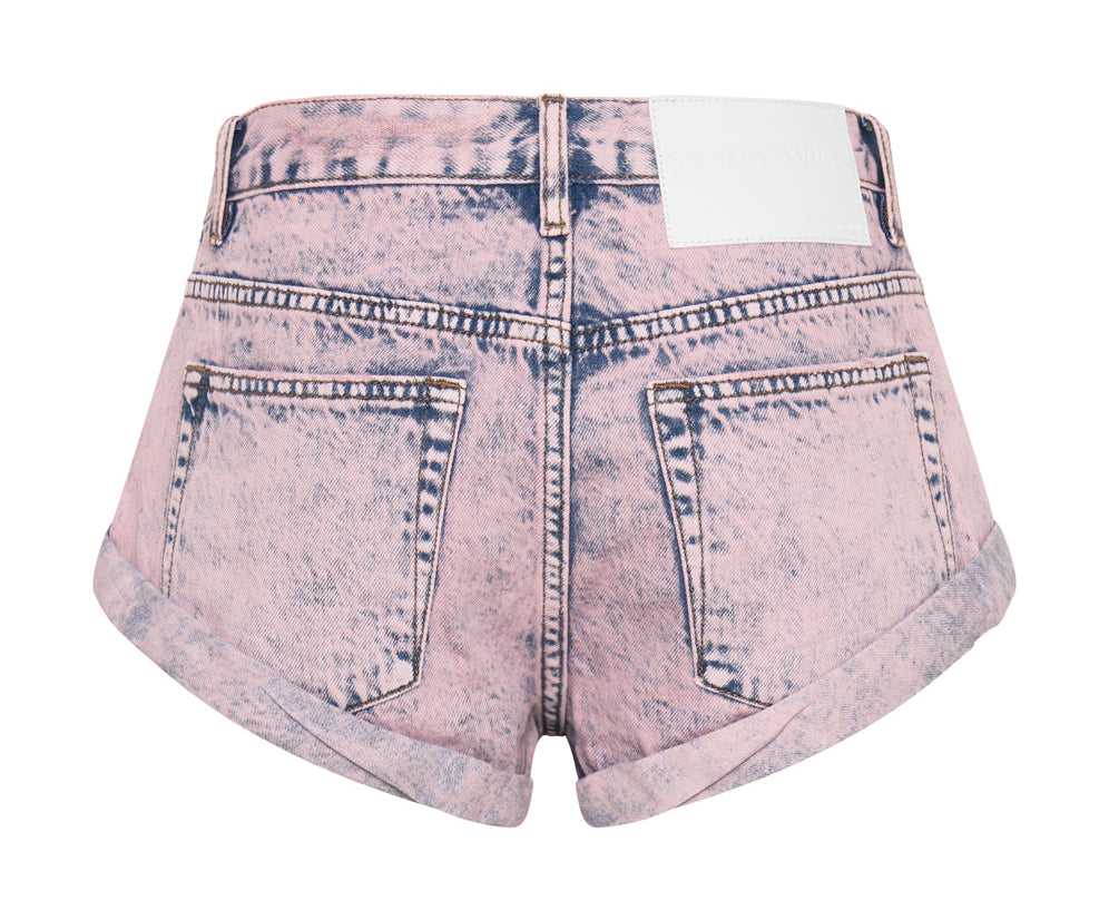 DUSTY BANDIT LOW WAIST DENIM SHORT