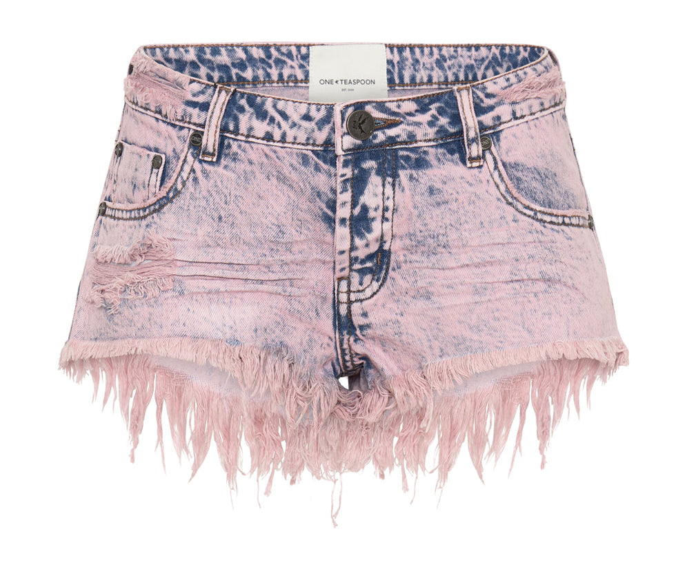 DUSTY BONITAS LOW WAIST DENIM SHORTS