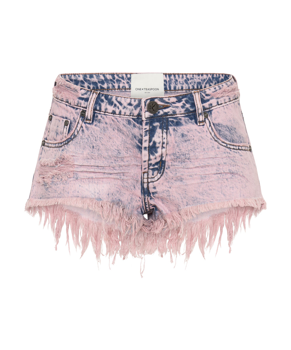 Products DUSTY BONITAS LOW WAIST DENIM SHORTS