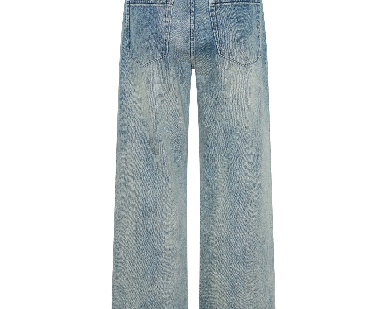 Roadhouse Wide Leg Drawstring Denim Jeans - Salty Dog