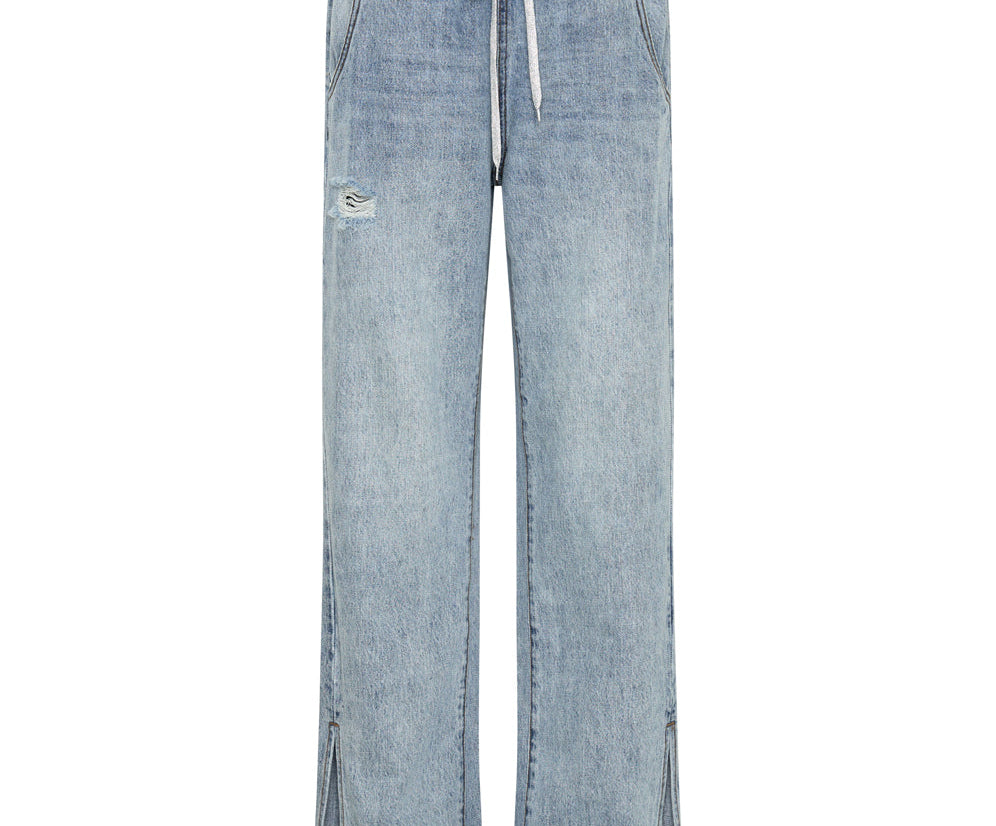 SALTY DOG ROADHOUSE WIDE LEG DRAWSTRING JEANS