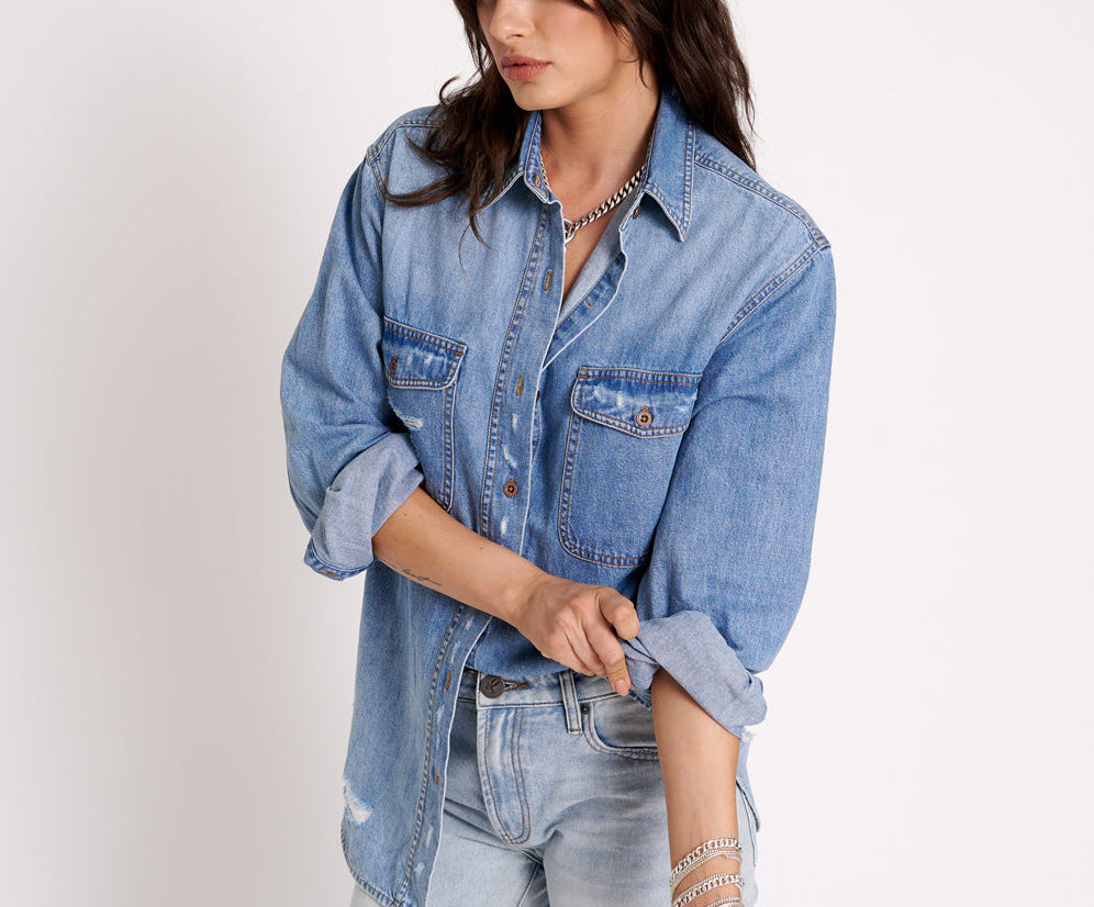 PACIFICA CLASSIC EVERYDAY DENIM SHIRT