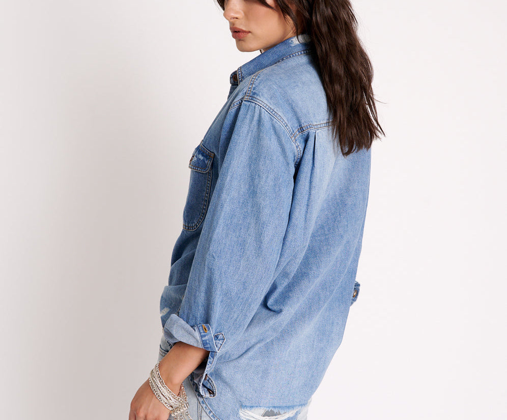 PACIFICA CLASSIC EVERYDAY DENIM SHIRT