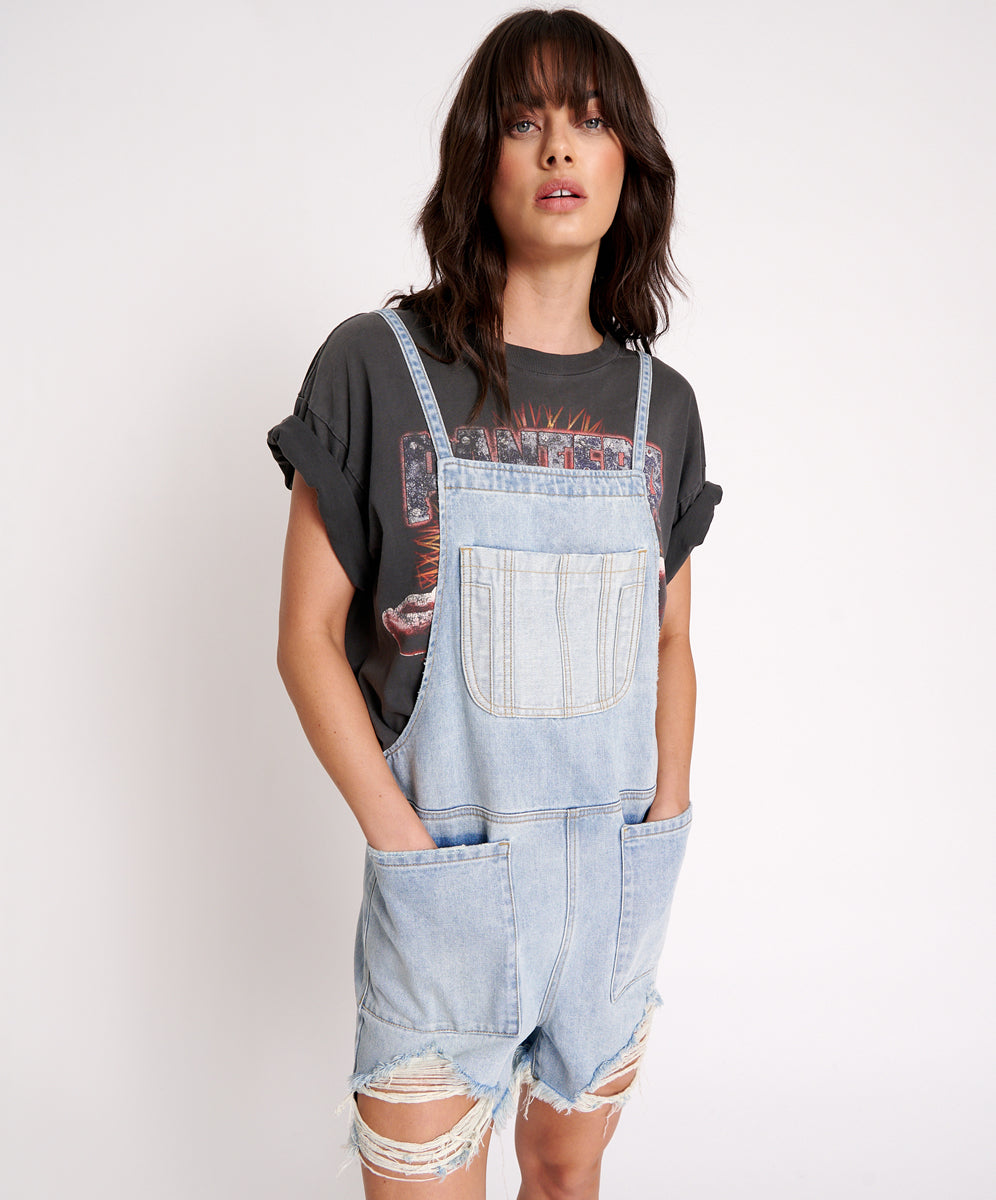 Products HENDRIXE PINI DENIM PLAYSUIT