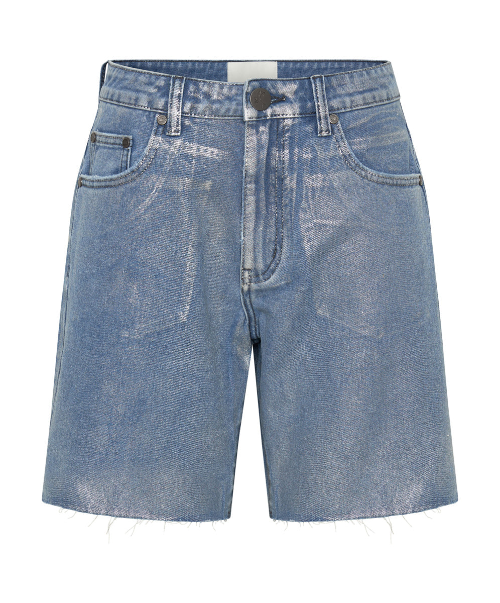 Products BLUE FUTURE JACKSON MID WAIST WIDE LEG SHORT