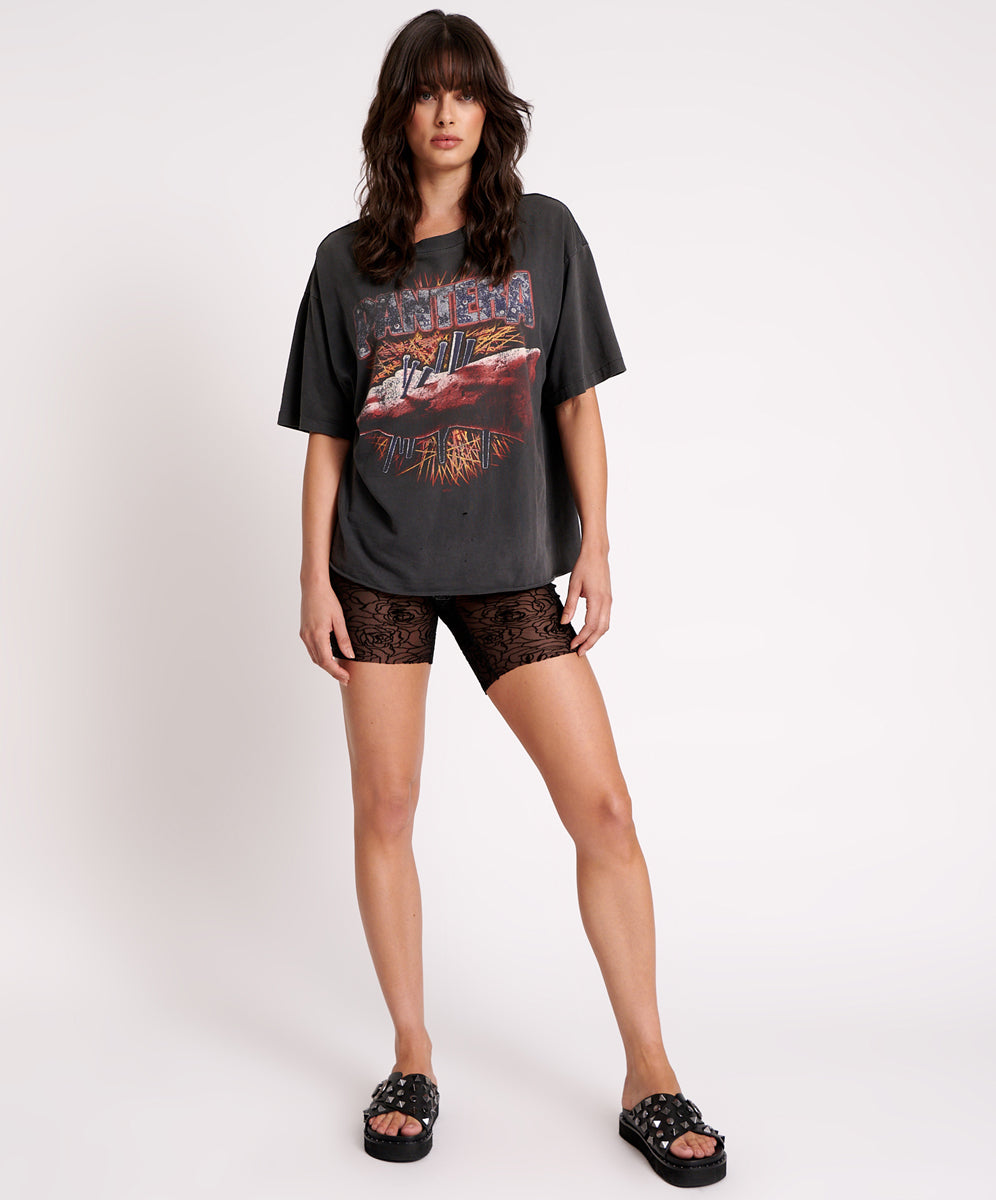 Products POISON ROSE MESH BIKE SHORTS